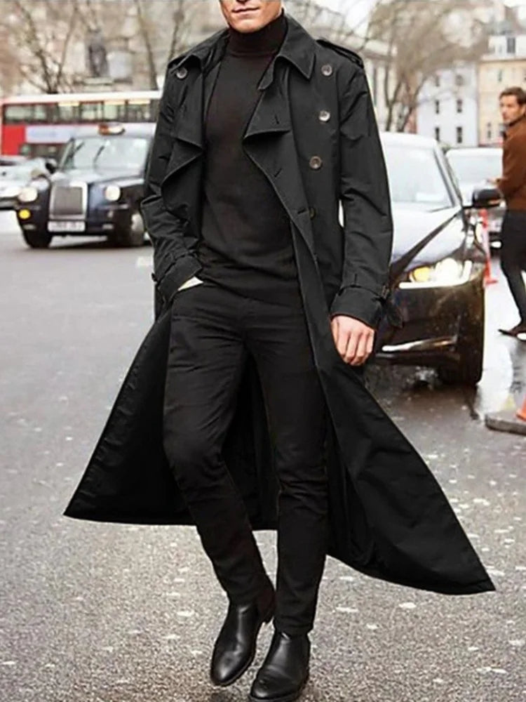 Gabardina de moda urbana parachaquetas para hombre para primavera